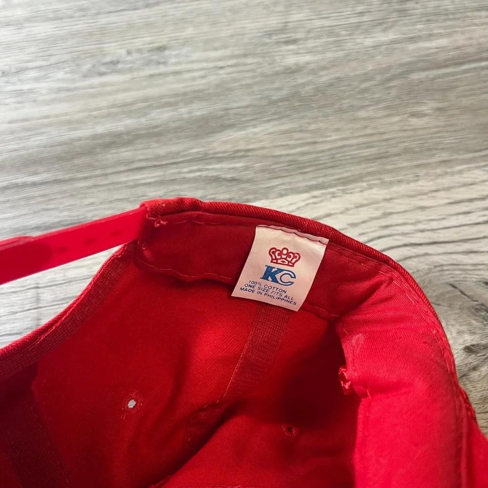 KC Snapback Hat Mens OSFA Red Butch's Bologna‎ Bash Vintage Rope Cap Promo Q7